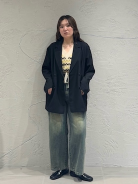 「アイテム（その他シューズ）」を使った、のぶさん（レディース・163cm）の秋コーディネート