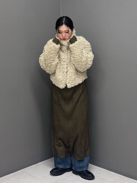 「アイテム（ワンピース/ドレス）」を使った、のぶさん（レディース・163cm）の冬コーディネート