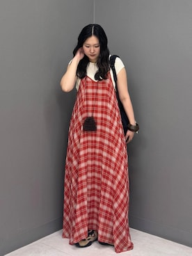 「KBF（ケイビーエフ）のアイテム」を使った、のぶさん（レディース・163cm）の秋コーディネート