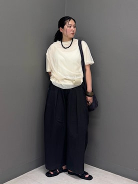 のぶさん(レディース・163cm)の夏コーディネート