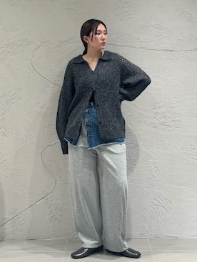 「アイテム（その他シューズ）」を使った、のぶさん（レディース・163cm）の秋コーディネート