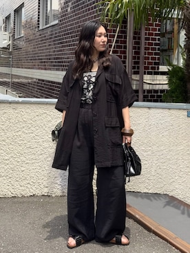 のぶさん(レディース・163cm)の夏コーディネート