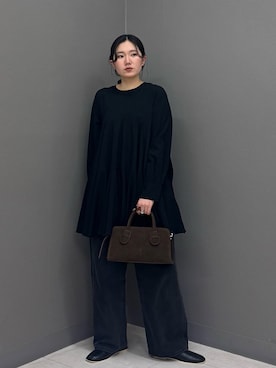 のぶさん（レディース・163cm）の冬コーディネート