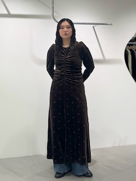 「アイテム（その他シューズ）」を使った、のぶさん（レディース・163cm）の冬コーディネート