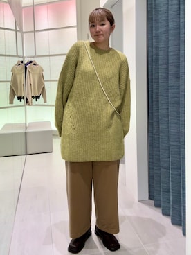 「アイテム（ワンピース/ドレス）」を使った、のぶさん（レディース・163cm・20代）の秋コーディネート