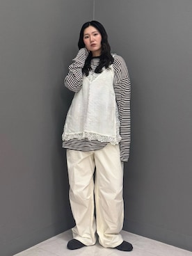 のぶさん（レディース・163cm）の春コーディネート