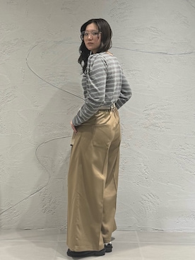 「アイテム（その他シューズ）」を使った、のぶさん（レディース・163cm）の秋コーディネート