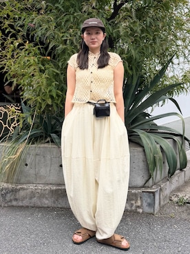 のぶさん(レディース・163cm)の夏コーディネート