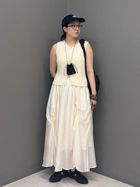 のぶさん(レディース・163cm)の夏コーディネート