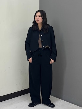 「アイテム（ジャケット/アウター）」を使った、のぶさん（レディース・163cm）の秋コーディネート