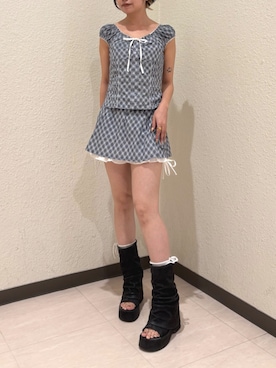 櫻井花乃さん(レディース・164cm)の夏コーディネート