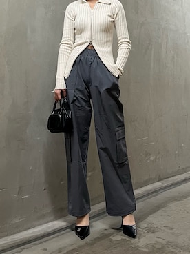 櫻井花乃さん(レディース・163cm)の春コーディネート