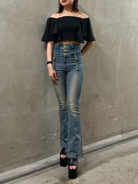 櫻井花乃さん（レディース・165cm）の夏コーディネート