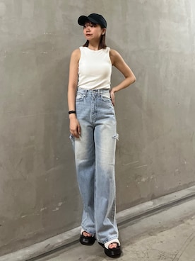 櫻井花乃さん（レディース・165cm）の夏コーディネート