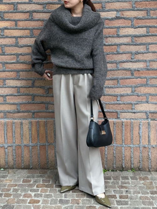 新色追加》2WAY オフショルダー ニット プルオーバー オフショルニット