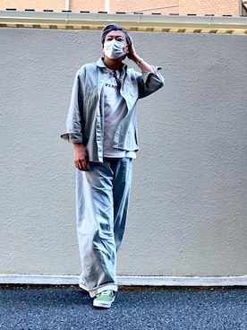 「OLIVER PEOPLES（オリバーピープルズ）のアイテム（サングラス）」を使った、こすちんさん（メンズ・178cm）の春コーディネート