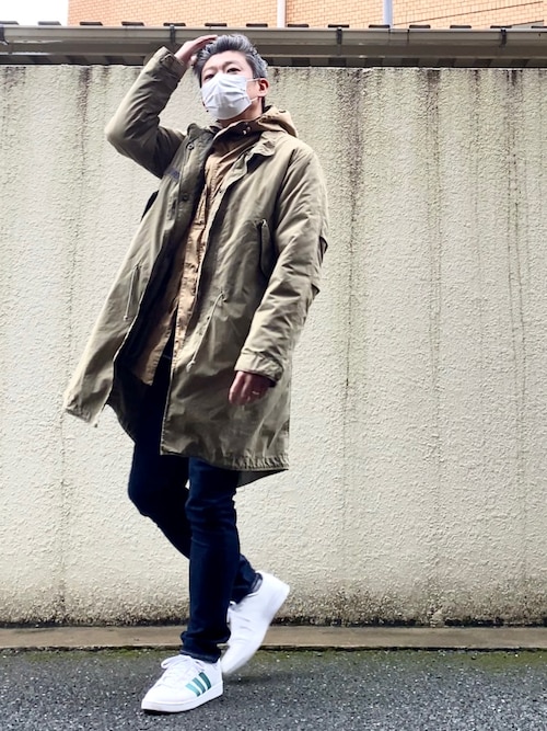 こすちん Adidasのスニーカーを使ったコーディネート Wear