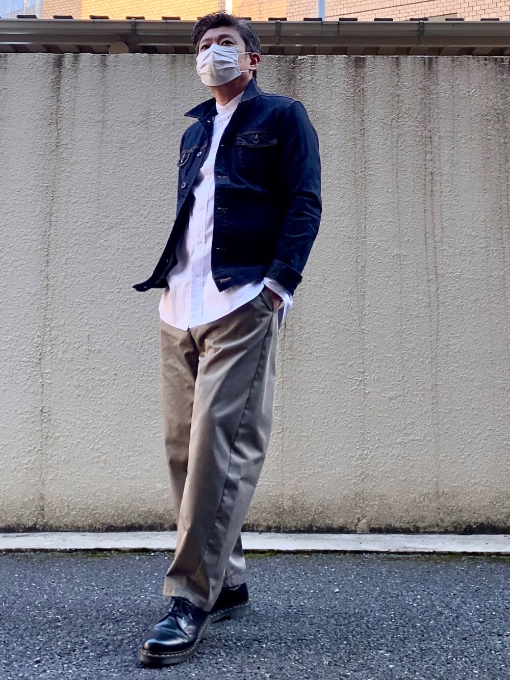 こすちん｜Dr. Martensのドレスシューズを使ったコーディネート