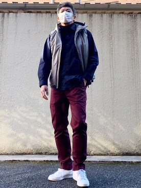 「Burner（バーナー）のアイテム（ジャケット/アウター）」を使った、こすちんさん（メンズ・178cm）の秋コーディネート