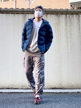 こすちんさん（メンズ・178cm）の冬コーディネート