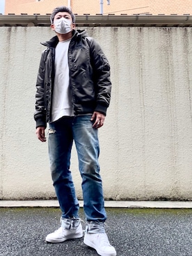 こすちんさん（メンズ・178cm）の秋コーディネート