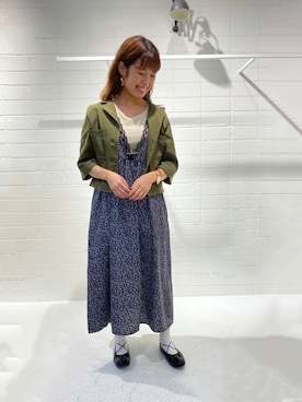 「158cmコーデ」｜「アイテム（バレエシューズ）」を使った、___ayn21さん（レディース・158cm）の夏コーディネート
