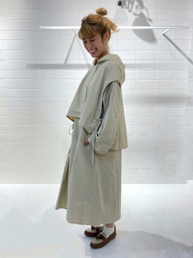 「タッセルローファー」｜「アイテム（その他アウター）」を使った、___ayn21さん（レディース・158cm）の秋コーディネート