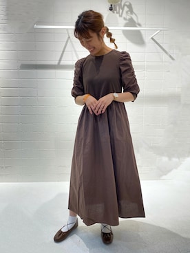 「158cmコーデ」｜「アイテム（バレエシューズ）」を使った、___ayn21さん（レディース・158cm）の夏コーディネート