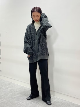 「BeAMS DOT（ビームスドット）のアイテム」を使った、akiho hoshiさん（レディース・158cm）の秋コーディネート