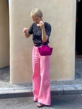 akiho hoshiさん（レディース・158cm）の夏コーディネート