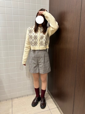 「OLIVE des OLIVE（オリーブデオリーブ）のアイテム」を使った、miikoさん（骨格ウェーブ・レディース・157cm）の冬コーディネート