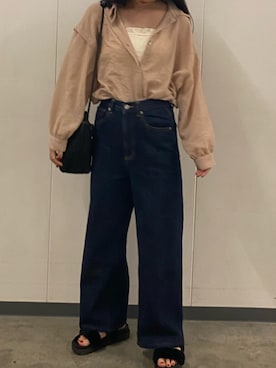 「classicalelf（クラシカルエルフ）のアイテム」を使った、miikoさん（骨格ウェーブ・レディース・157cm）の秋コーディネート