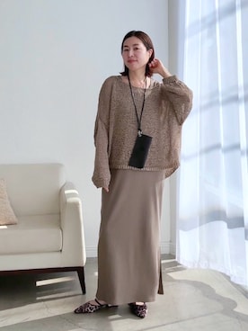 AIさん（レディース・160cm）の冬コーディネート