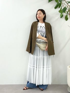 AIさん（レディース・160cm）の春コーディネート