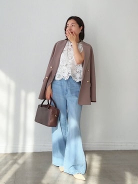 AIさん(レディース・160cm)の冬コーディネート