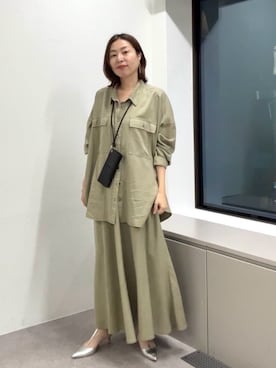 AIさん(レディース・160cm)の冬コーディネート