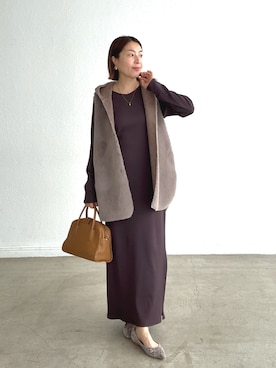 「アイテム（その他アウター）」を使った、AIさん（レディース・160cm）の夏コーディネート