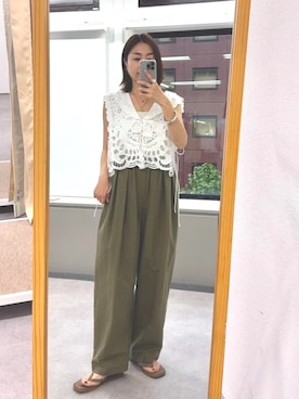 AIさん(レディース・160cm)の夏コーディネート