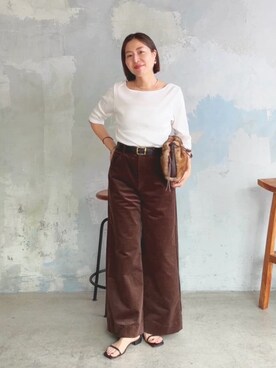 AIさん(レディース・160cm)の夏コーディネート