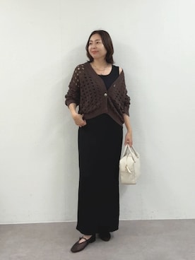 AIさん(レディース・160cm)の冬コーディネート