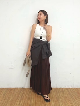 AIさん(レディース・160cm)の夏コーディネート