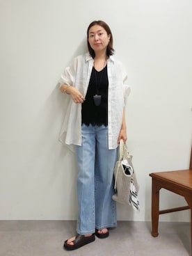 AIさん(レディース・160cm)の春コーディネート