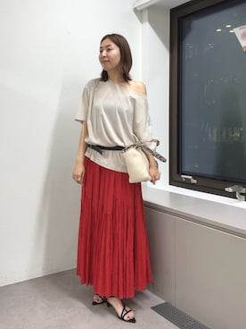 AIさん(レディース・160cm)の春コーディネート