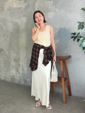 AIさん(レディース・160cm)の夏コーディネート