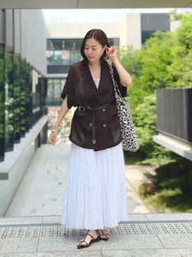 AIさん(レディース・160cm)の春コーディネート