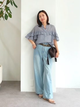 AIさん（レディース・160cm）の夏コーディネート
