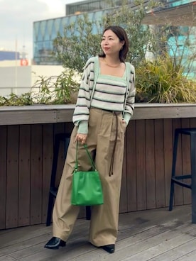 AIさん(レディース・160cm)の春コーディネート