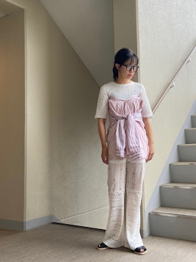 uno.さん(レディース・155cm)の夏コーディネート