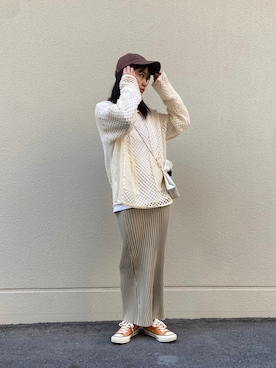 uno.さん（レディース・155cm）の春コーディネート