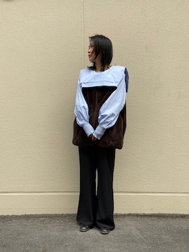 uno.さん（レディース・155cm）の冬コーディネート